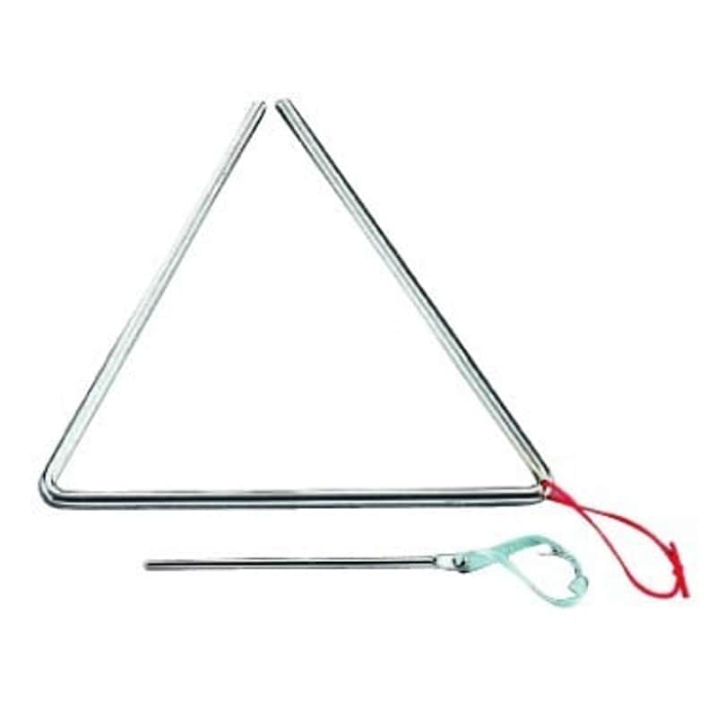 PEACE T-1G6 15 cm Triangolo in Metallo con Battente image 1