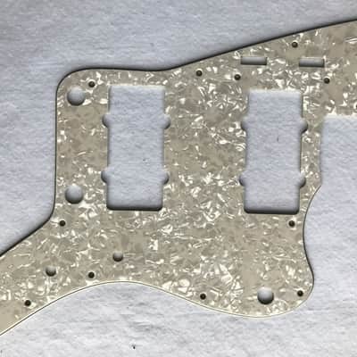 For Japan Jazzmaster Guitar Pickguard , 4 Ply Ivory White Pearl image 1