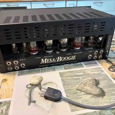 Immagine Mesa Boogie Power amp 295 Stereo Simul-Class 2-Channel 95-Watt Power amplifier - 7