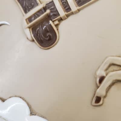 Emenee Western Guitar  vintage antique toy guitar with 3D graphics image 9