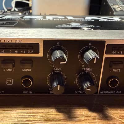 Behringer Powerplay Pro HA4600 4-Channel Headphone Amplifier 2000s - Black / Silver image 5