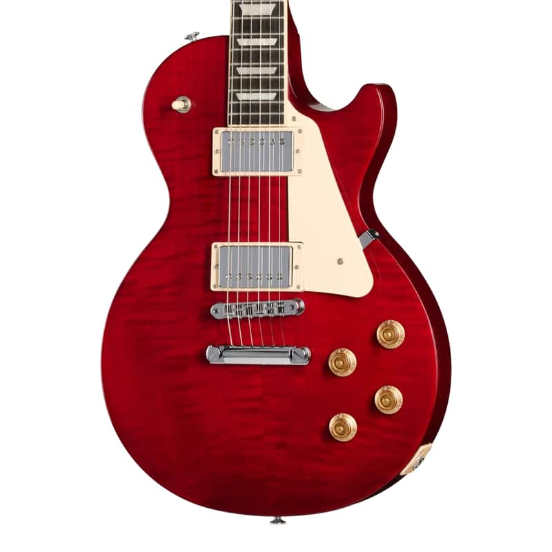 Gibson - Les Paul Studio Session - Electric Guitar - Cherry - w/ Softshell Case image 1