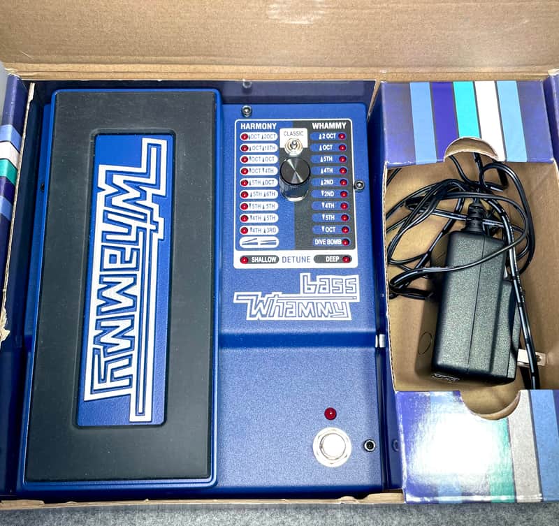 DigiTech Bass Whammy Pitch Shift Pedal 2014 - Present - Blue image 1
