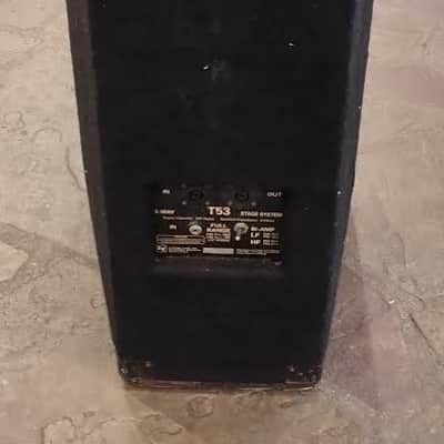 EV T53 BiAmpable Three Way Stage System- Black image 2