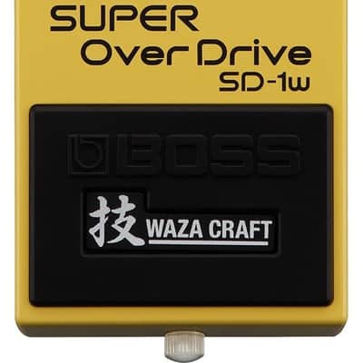 Boss SD-1w Super Overdrive Waza Craft Overdrive Pedal image 2