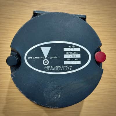 Vintage JBL bullet tweeter and crossover, N2500, 075 1960s-70s image 3