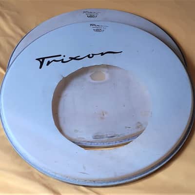 Trixon 20" Bass Drum Heads Made by Remo in the Late 60s image 1