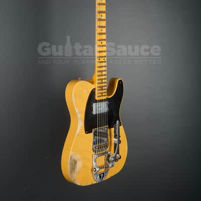 Fender Custom Shop Limited Cunife Telecaster Relic 2021 - Butterscotch (COD 2055UG) image 5