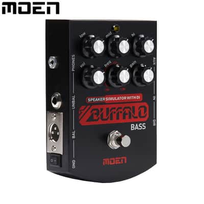 MOEN BS-BA 2 Buffalo BASS Guitar DI with Headphones Out + Parametric EQ image 2