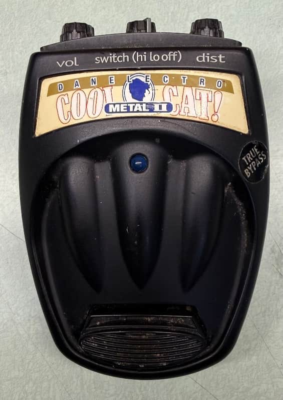 Danelectro Cool Cat Metal II Distortion Guitar Pedal – True Bypass image 1
