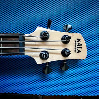 Kala UBASS-SB-TB-FL Solid Body Fretless U-Bass 2023 - Present - Sunburst image 2