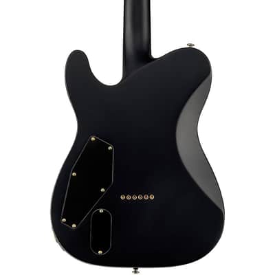 ESP LTD Alan Ashby AA-1 Electric Guitar Regular Black Satin image 2