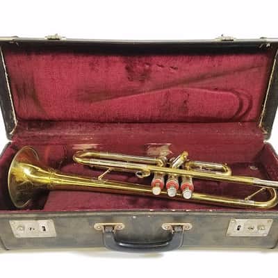 LaMonte Superior Trumpet with case & mouthpiece, good playing condition image 9