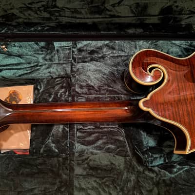 Bourgeois Guitars M5-F-BT, Bourgeois M5-F black top f- style mandolin- aged tone Adirondack/ European maple. 2025 - High gloss finish. Bourgeois M5-F black top f- style mandolin- aged tone Adirondack/ European maple. Mint condition. image 10