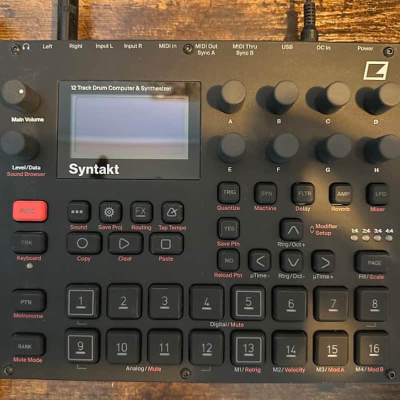 2022- Present Elektron Syntakt 12 Track Drum Computer & Sy…
