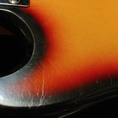 Teisco Del Rey ET-440 Spectrum 4 1960s - Sunburst image 23