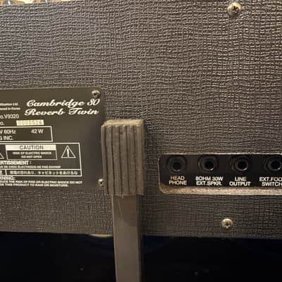 Vox Cambridge 30 Reverb Twin Model V9320 30-Watt 2x10 Combo 1999 - 2001 - Black image 2
