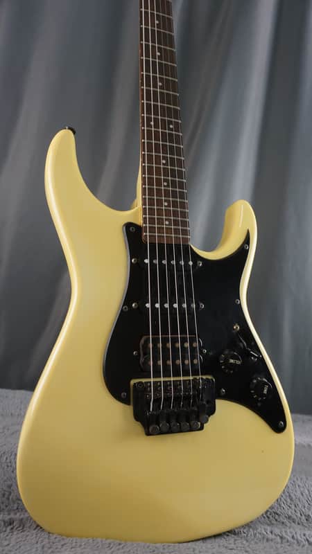 Fernandes HSS Electric Guitar - Vintage White - Japan w/ Hard Case image 1