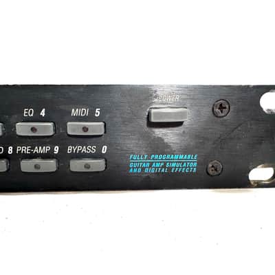 Alesis QuadraVerb GT 20k Bandwidth Simultaneous Guitar Effects Processor 1990s - Black image 6