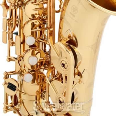 Yamaha YAS-480 Intermediate Alto Eb Saxophone - Gold Lacquer image 6