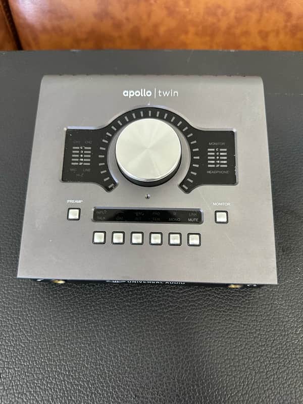 Universal Audio Apollo Twin DUO MKII Thunderbolt Audio Interface 2019 - Present - Dark Grey image 1