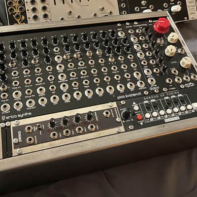 4U 57HP Eurorack Palette Case Industrial Steel 3U + 1U #04 image 5