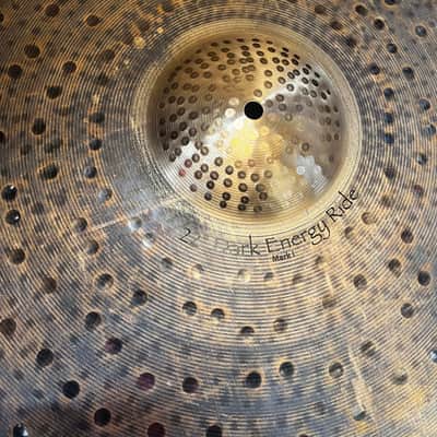 Mint Paiste 22" Signature Dark Energy Mark I Ride Cymbal - Traditional image 2