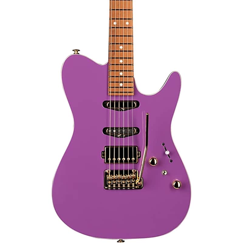 Ibanez LB1 VL Lari Basilio Signature Electric Guitar. Violet with Case image 1