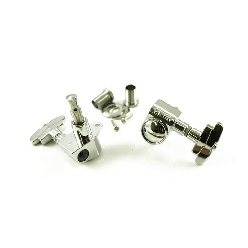 Super Rotomatic 3 Per Side 14:1 Ratio Tuning Machines-Chrome image 1