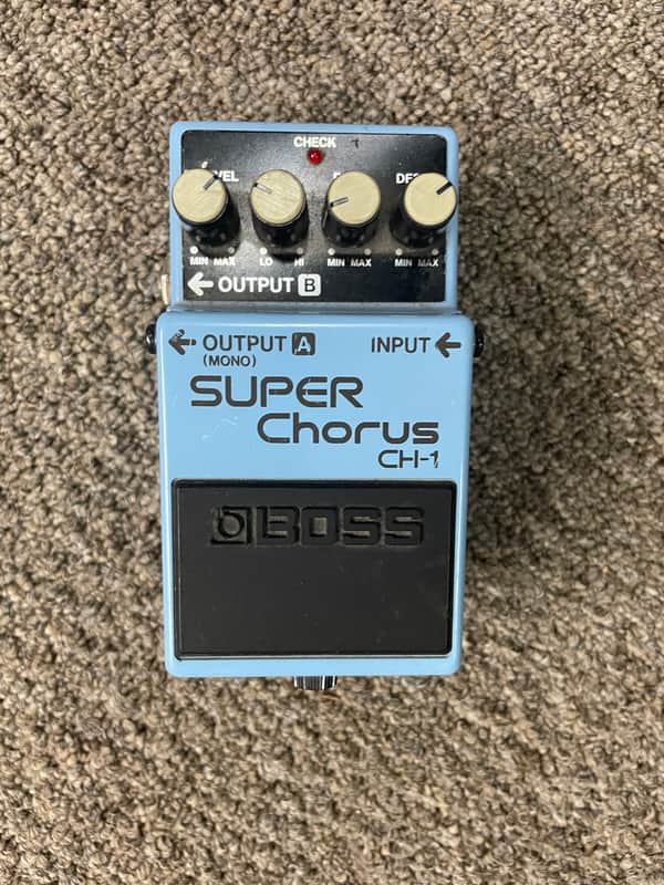 Boss CH-1 Super Chorus (Blue or Pink Label) 1989 - 2001 - Blue image 1