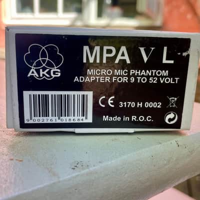 AKG MPAVL Mini Power Adapter 2010s - Black image 1