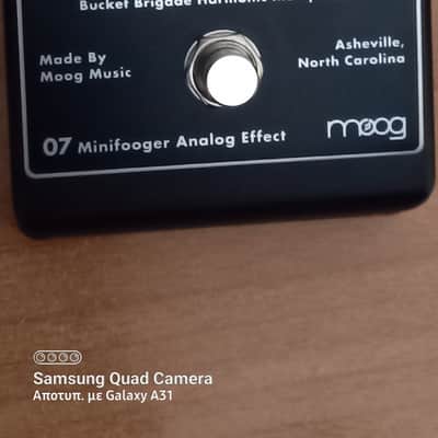 Moog Minifooger MF Flange 2010s - Black image 2