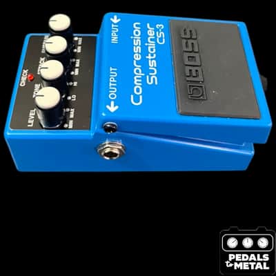 Boss CS-3 Compression Sustainer (Black Label) 1986 - 1992 - Blue - X18826 image 4