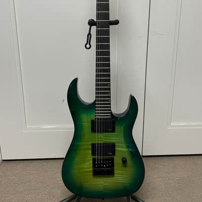 BC Rich Andy James Signature Assassin 6 Electric Guitar - Trans Green image 1