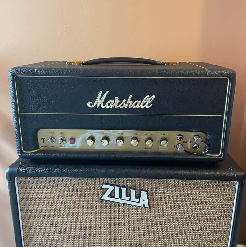 Marshall Studio Vintage SV20H "MK II" 20-Watt Guitar Amp Head 2019 - Present - Black image 1
