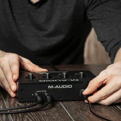 M-Audio MTRACK-DUO Interface audio 2 canaux, 2 entrées combo XLR/jack image 5