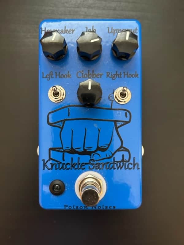 Poison Noises Knuckle Sandwich Electric Guitar Overdrive Pedal image 1