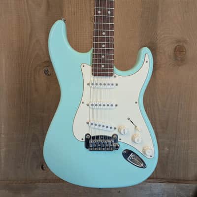 G&L Fullerton Deluxe Legacy (2020) Electric Guitar, Seafoam Green, Gig Bag - Used