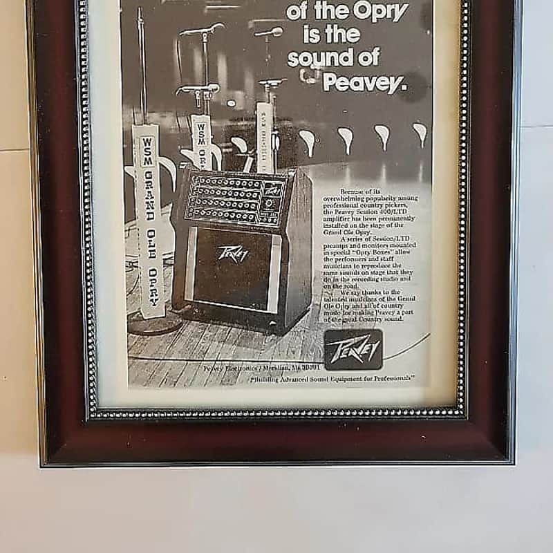 1976 Peavey Grand Ole opry Bw
