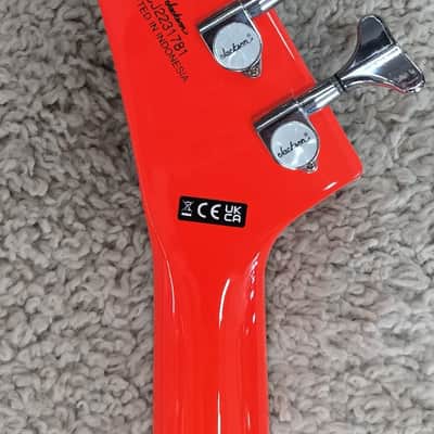 Jackson X Series Concert™ Bass CBXNT DX IV, Laurel Fingerboard, Rocket Red image 6