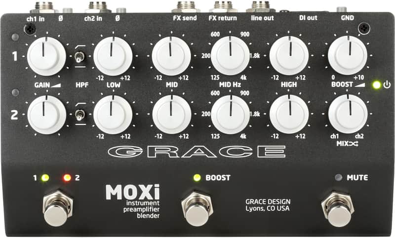 Grace Design MOXi Acoustic Instrument Preamp image 1