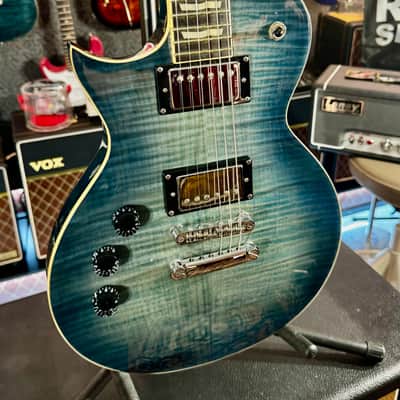 ESP LTD EC 256FM CB ZURDO / LEFTY/ GAUCHER - COBALT BLUE image 4
