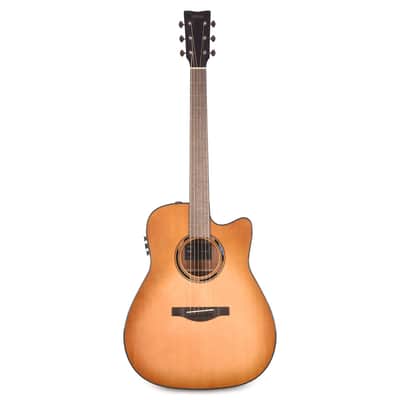 Yamaha FGX3 Red Label Dreadnought Natural | Reverb