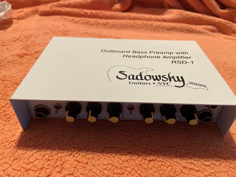 Sadowsky bass preamp and headphone amp RSD-1 image 1