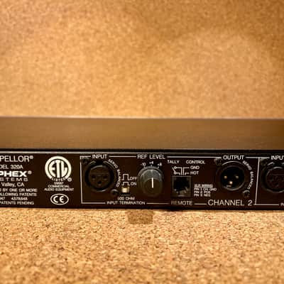 Aphex Compellor Model 320A 2-Channel Compressor Leveler Limiter – Serviced – Warranty image 13
