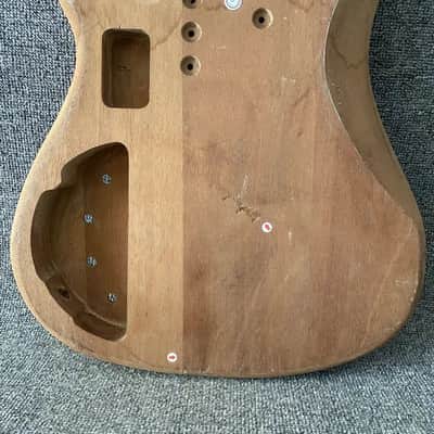 Mahogany Wood 5/6 String Bass Body DIY Project image 12