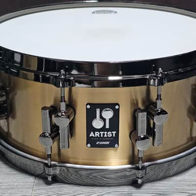 Sonor AS 1406 BRB SDBD 14"x 6" Artist Cast Bronze Snare image 1