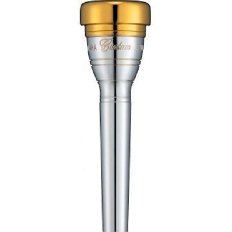 Yamaha TR-14B4 Gold-Plated Trumpet Mouthpiece image 1