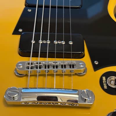 Gibson Les Paul Double Cutaway Special P-90 2011 - Gloss Yellow image 15
