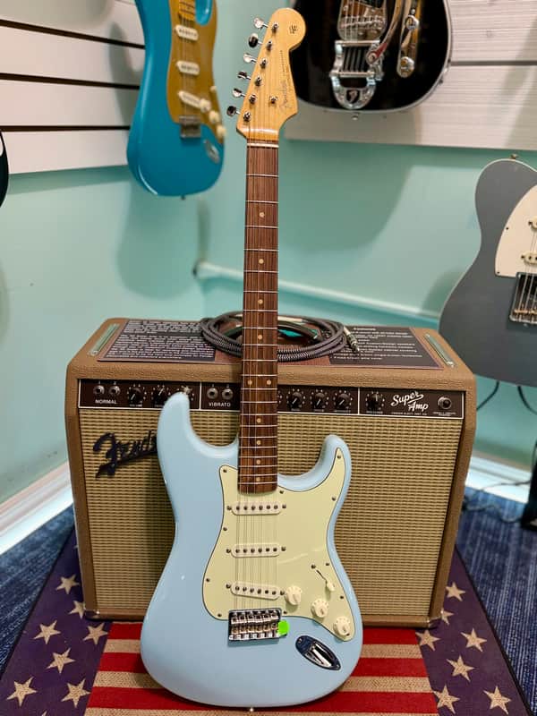 Fender Vintera III Early '60s Stratocaster, Rosewood Fingerboard, Sonic Blue 2026 image 1